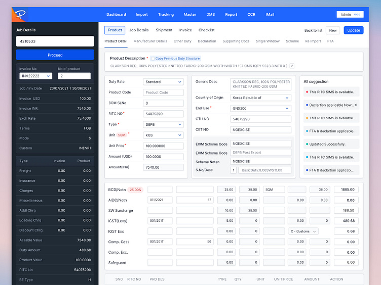 ERP CRM Solution